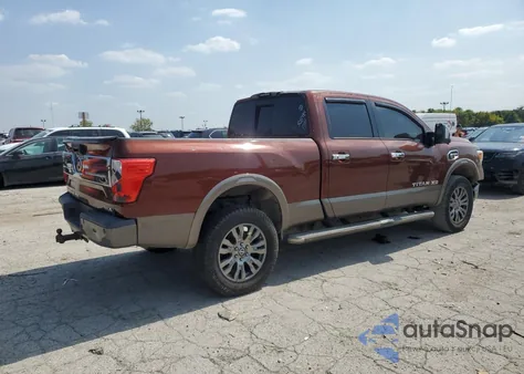 2016 Nissan Titan Xd Sl from USA, damaged, VIN 1N6BA1F45GN505984